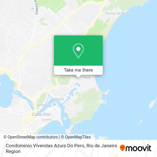 Condominio Vivendas Azuis Do Pero map