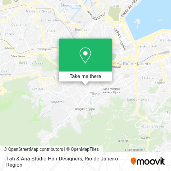 Tati & Ana Studio Hair Designers map