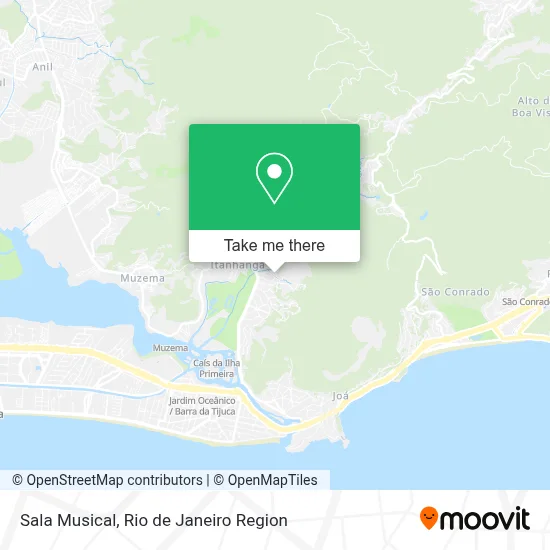 Sala Musical map