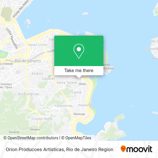 Orion Producoes Artisticas map