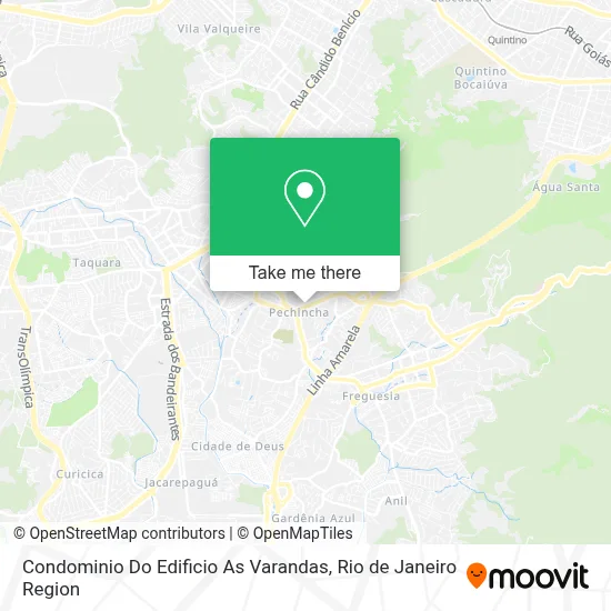 Condominio Do Edificio As Varandas map