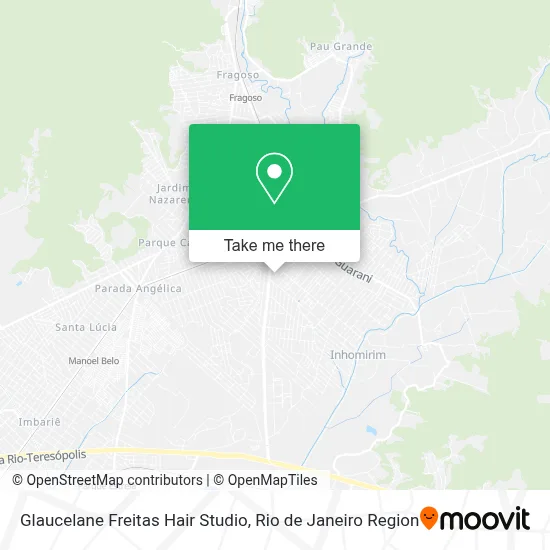 Glaucelane Freitas Hair Studio map