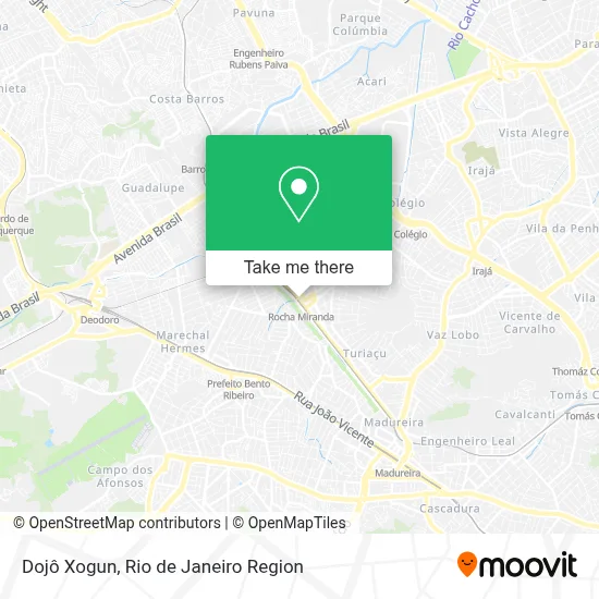 Dojô Xogun map