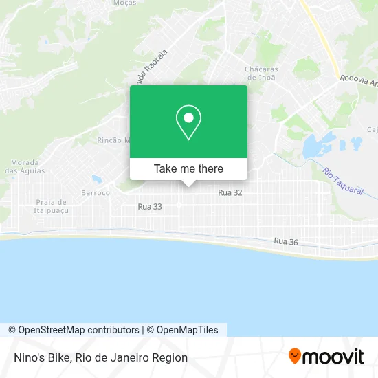 Nino's Bike map
