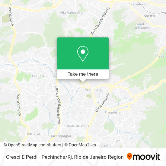 Cresci E Perdi - Pechincha/Rj map