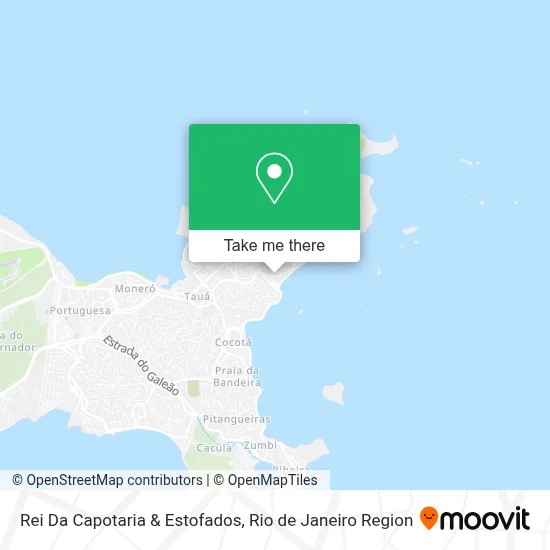 Rei Da Capotaria & Estofados map