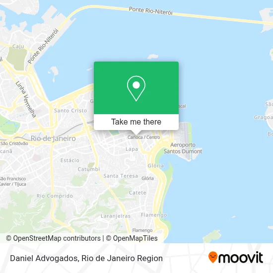 Daniel Advogados map