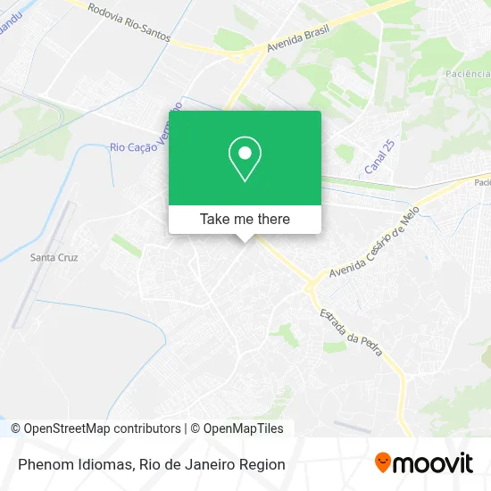 Phenom Idiomas map
