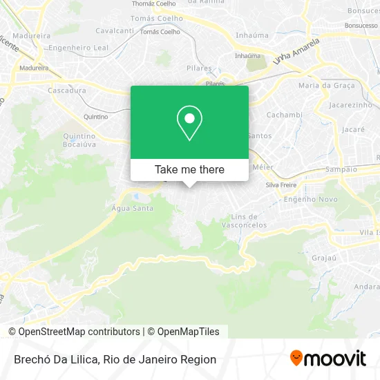Brechó Da Lilica map