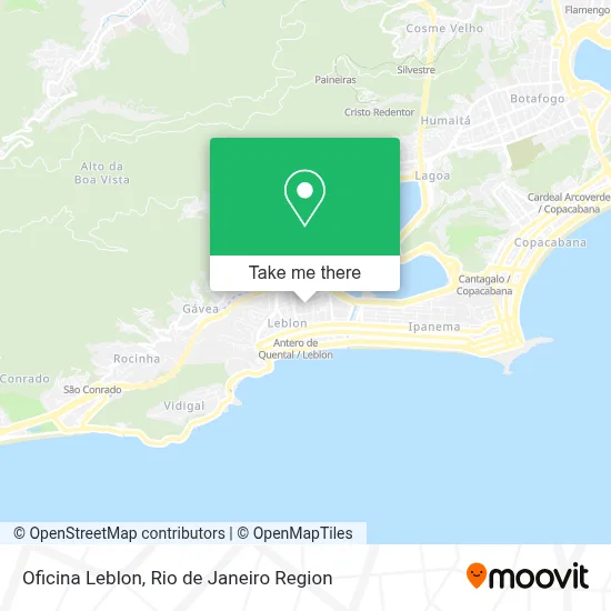 Oficina Leblon map