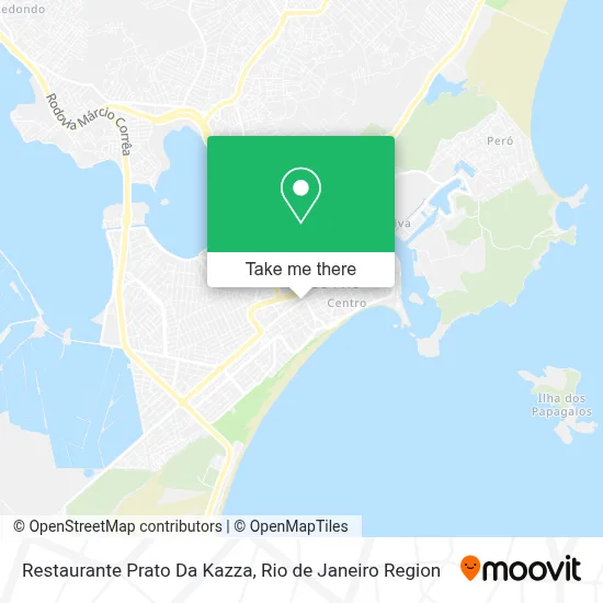 Restaurante Prato Da Kazza map
