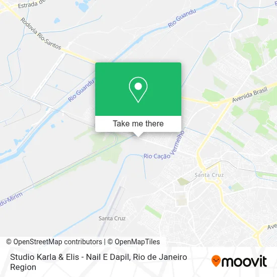 Studio Karla & Elis - Nail E Dapil map