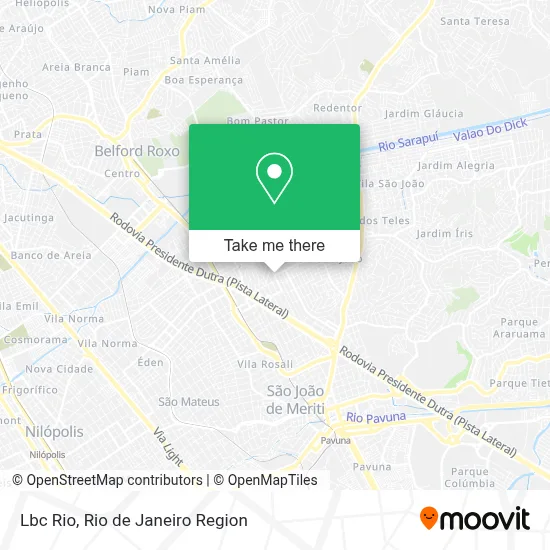 Lbc Rio map