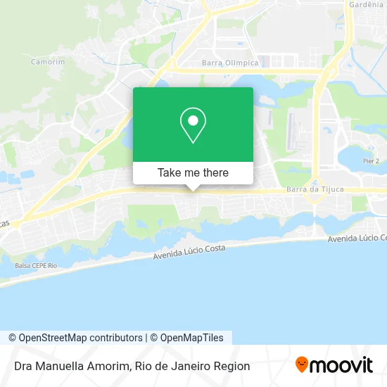 Dra Manuella Amorim map