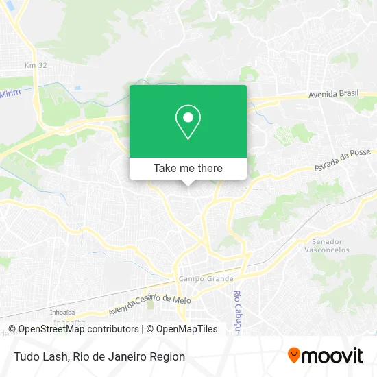 Tudo Lash map