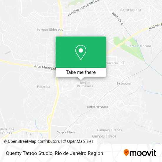 Quenty Tattoo Studio map