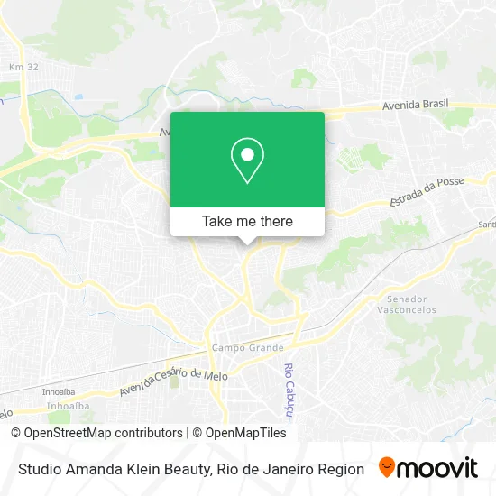 Studio Amanda Klein Beauty map