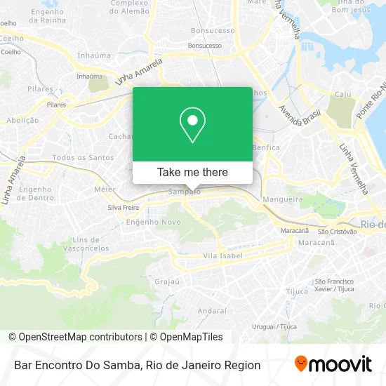 Bar Encontro Do Samba map