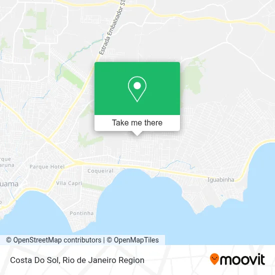 Costa Do Sol map