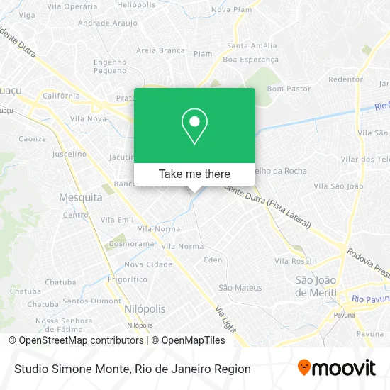 Studio Simone Monte map