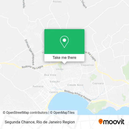 Segunda Chance map