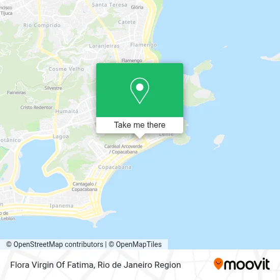 Flora Virgin Of Fatima map
