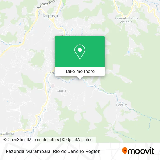 Fazenda Marambaia map