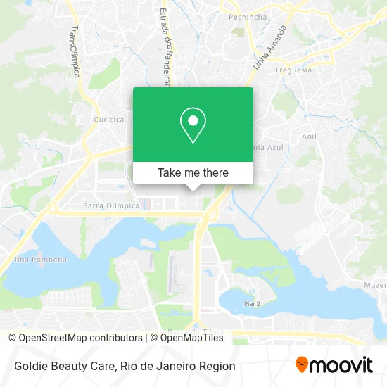 Goldie Beauty Care map