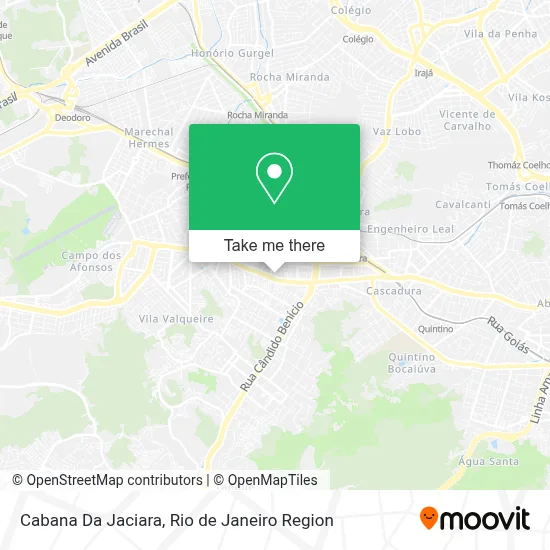 Cabana Da Jaciara map