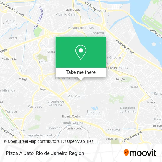 Pizza A Jato map