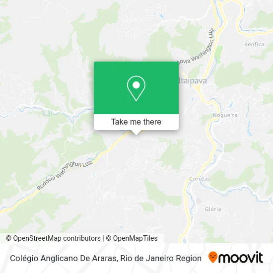 Colégio Anglicano De Araras map