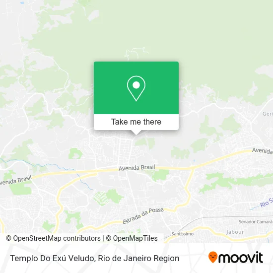 Templo Do Exú Veludo map