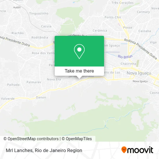 Mrl Lanches map