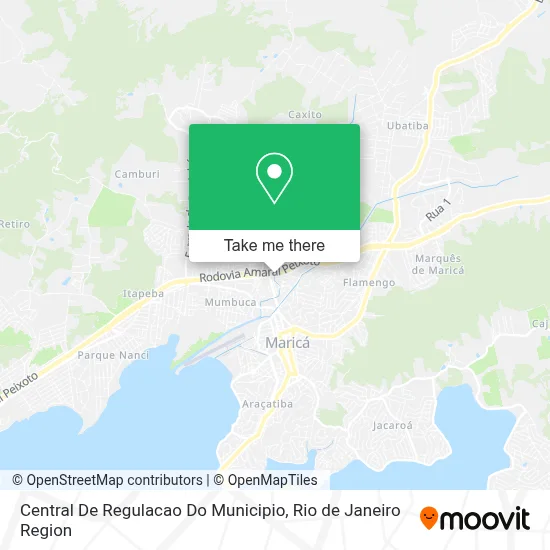 Central De Regulacao Do Municipio map