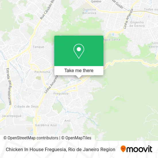 Chicken In House Freguesia map