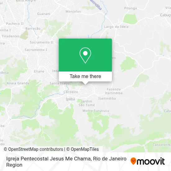 Igreja Pentecostal Jesus Me Chama map