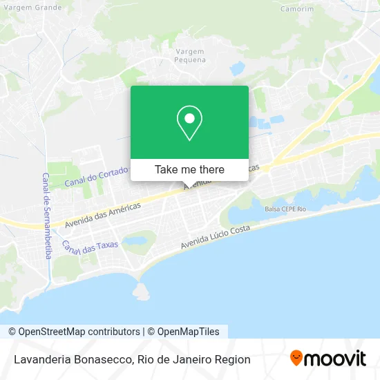 Lavanderia Bonasecco map