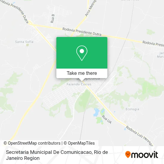 Secretaria Municipal De Comunicacao map
