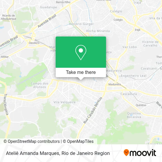 Ateliê Amanda Marques map