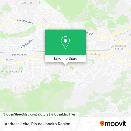Andreza Leite map