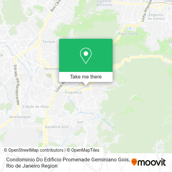 Condominio Do Edificio Promenade Geminiano Gois map