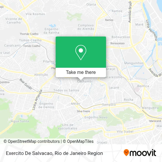 Exercito De Salvacao map