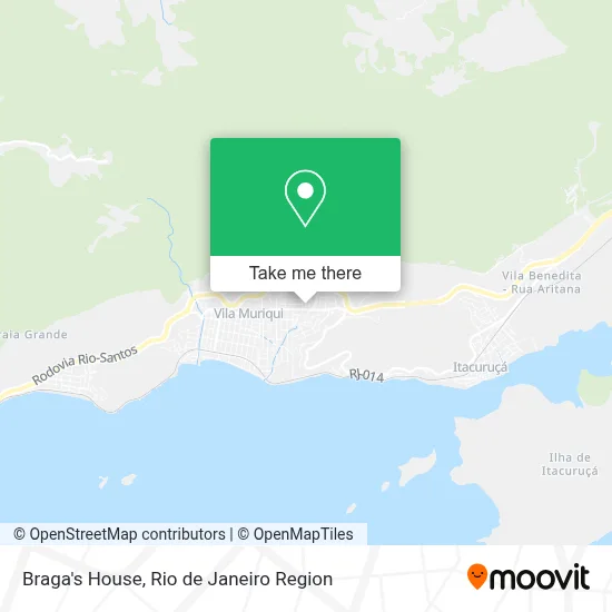 Braga's House map