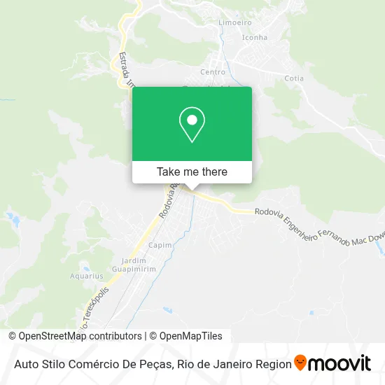 Auto Stilo Comércio De Peças map