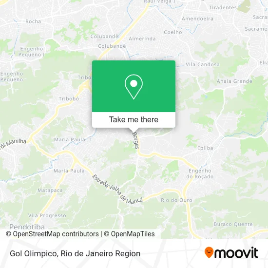 Gol Olimpico map