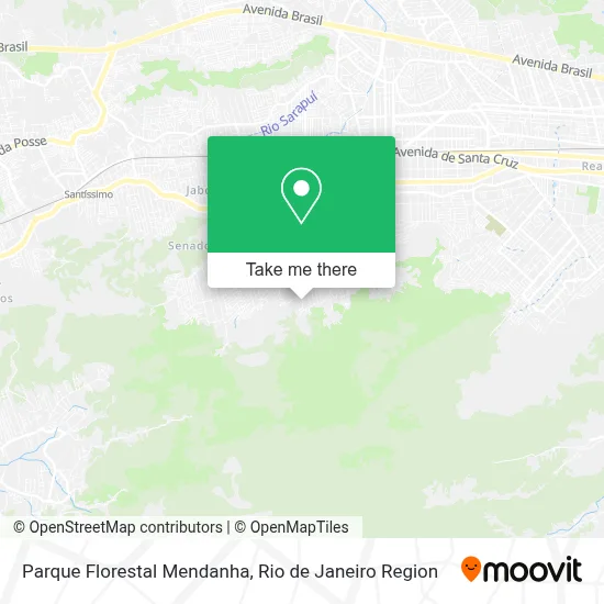 Parque Florestal Mendanha map