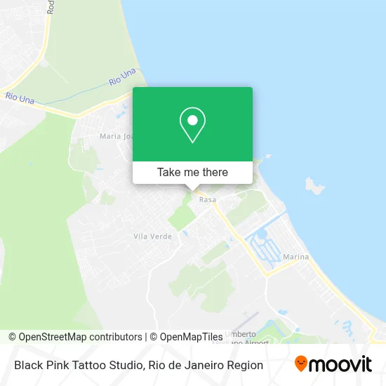 Black Pink Tattoo Studio map