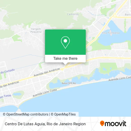 Centro De Lutas Aguia map