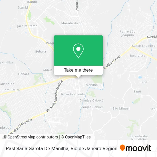 Pastelaria Garota De Manilha map