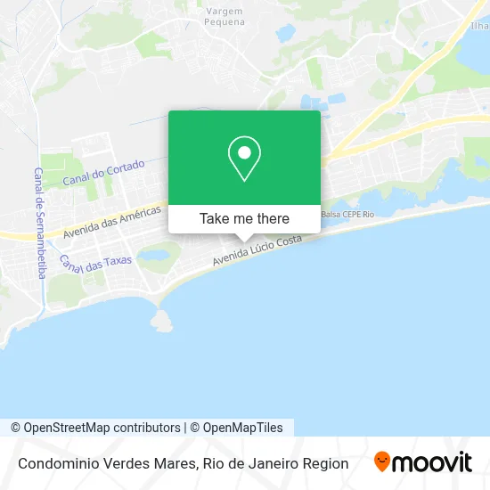 Condominio Verdes Mares map